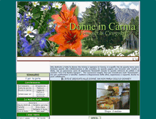 Tablet Screenshot of donneincarnia.it